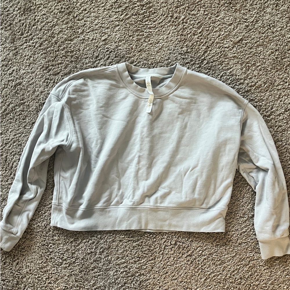 Women’s lululemon crop crewneck sweatshirt